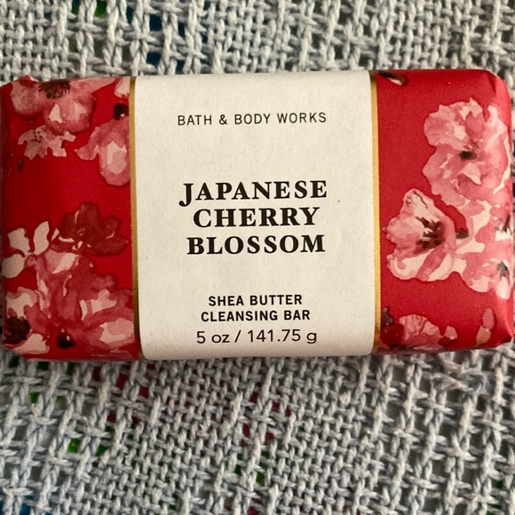 Bath & Body Works Other - Bath & Body Works Shea Butter Cleansing Bar Japanese Cherry Blossom